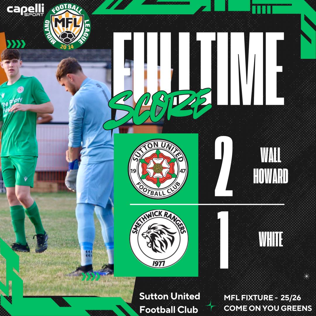 16.08.2025 Vs Smethwick Rangers